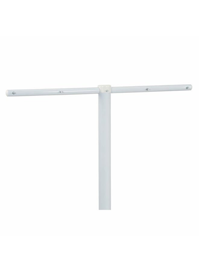 Household Essentials Outdoor Clothesline, 86 inches high, 46 inches wide, and 3 inches deep 3-inch diameter post, White - Image 5