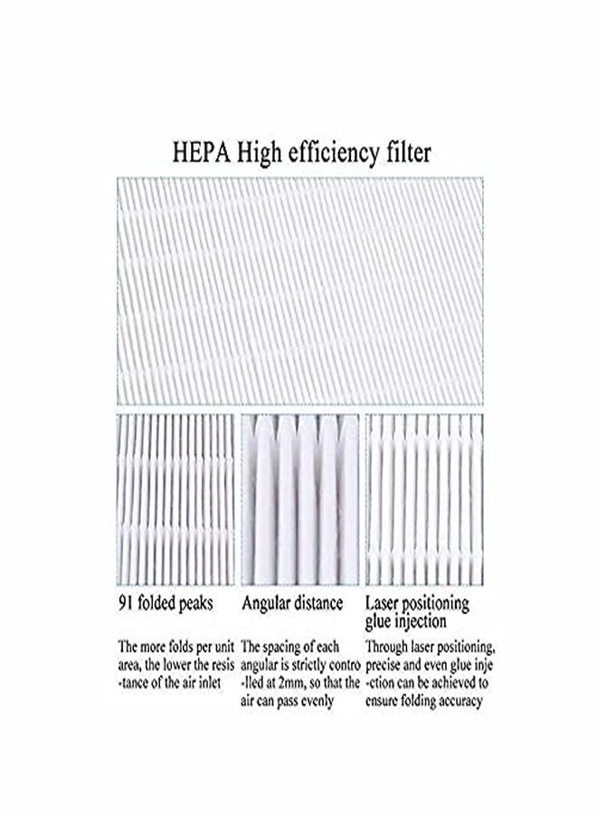 Msfullsea 99.95% H-E-P-A Filter HEPA Air Cleaner Replacement Filter for Vertical Laminar Flow Hood (HEPA filter) - Image 3