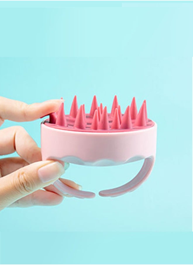 Generic Color-block  Hair Scalp Massager Shampoo Brush  - Image 2