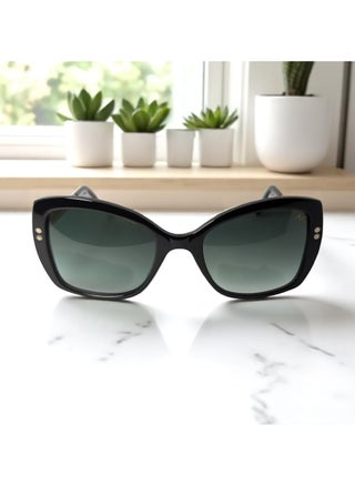 Authentic Armando Cavelli sunglasses, crafted from carefully selected premium acetate for a luxurious look and longevity with extensive use. This model combines modernity and classic style, with a raw black acetate front and golden -plated metal temples to complete your luxury look. Comes with premium polymer lenses offer UV400 protection in a gradient dark green - pzsku/Z93DAABD1CD2200540E77Z/45/1750877703/712db048-a03c-4125-83cd-7849cfaf133a