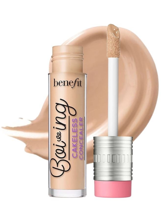 Benefit Cosmetics Boi-ing Cakeless Full Coverage Waterproof Liquid Concealer –  04 light/cool undertone, 5 ml | Long-Lasting, Crease-Proof & Sweat-Resistant Concealer - Image 1