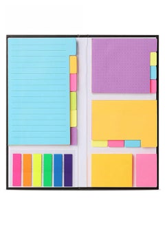 Generic Sticky Notes Set, 410pcs Divider Sticky Notes Tabs, Divider Self-Stick Notes Pads Bundle with Bookmark Index for Planner Sticky Notes Tabs for School Supplies, Office, Book Notes  - Image 1