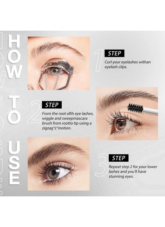 AMY'S DIARY Green Lash Mascara, Waterproof Long lasting Charming Voluminous Cruelty Free Vegan Green Eye Makeup (Green)  - Image 5