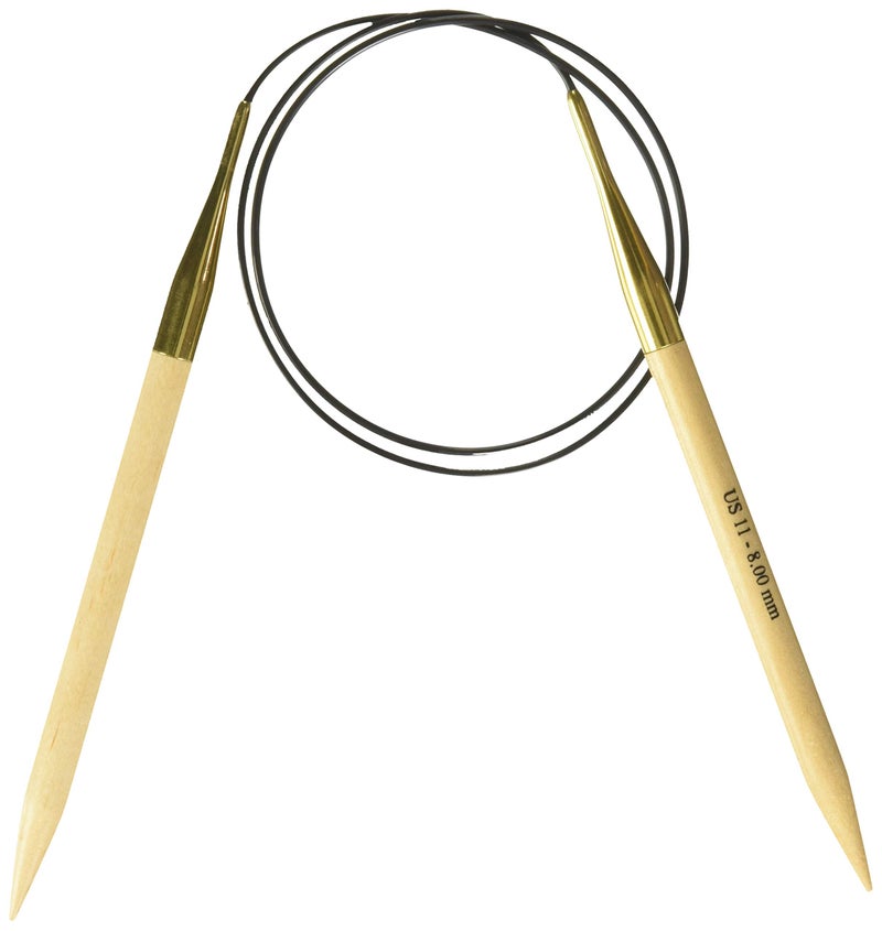 Knitter's Pride Basix Circular 32 inch (80cm) Knitting Needles Size US 11 (8.0mm) 400220 - Image 3