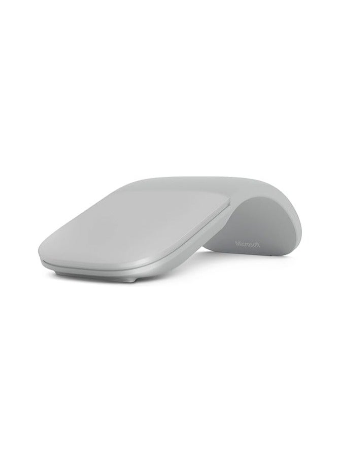 Wireless Touch Surface Arc Mouse Light Grey - Image 1