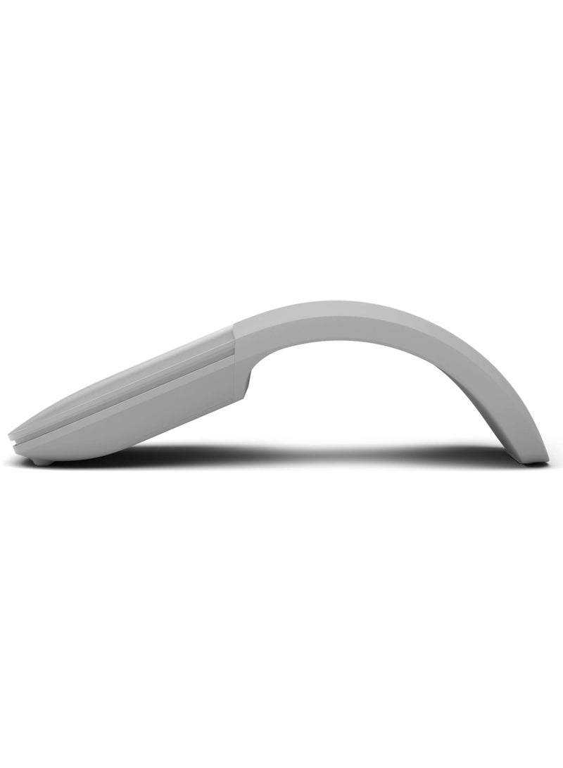 Wireless Touch Surface Arc Mouse Light Grey - Image 2