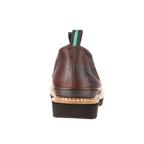Georgia Boot Georgia Giant Romeo Work Shoe, Soggy Brown, Size 10(M) - Image 5