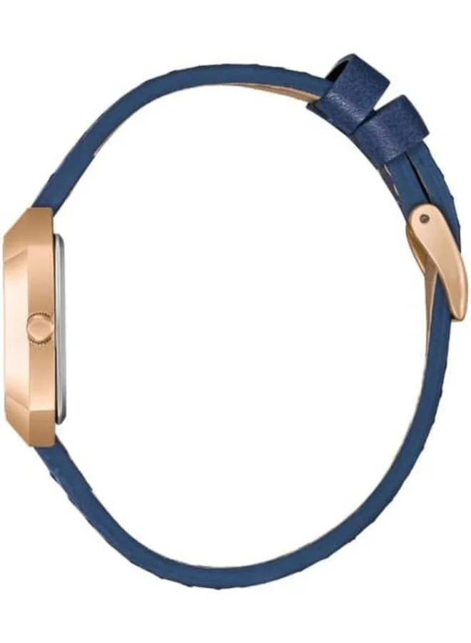 Lee Cooper LEE COOPER Women's Watch, Analog Display and Leather Strap - LC08028.499, Blue