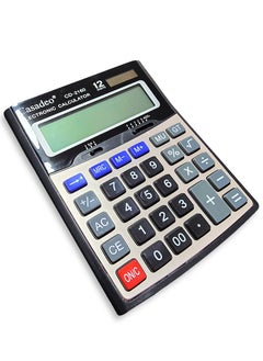 Generic Electronic Calculator, CD-2160  , Display, Local Number Key, 12 Digit Power, Extra Large Display for Office and School - Multi Color  - Image 2