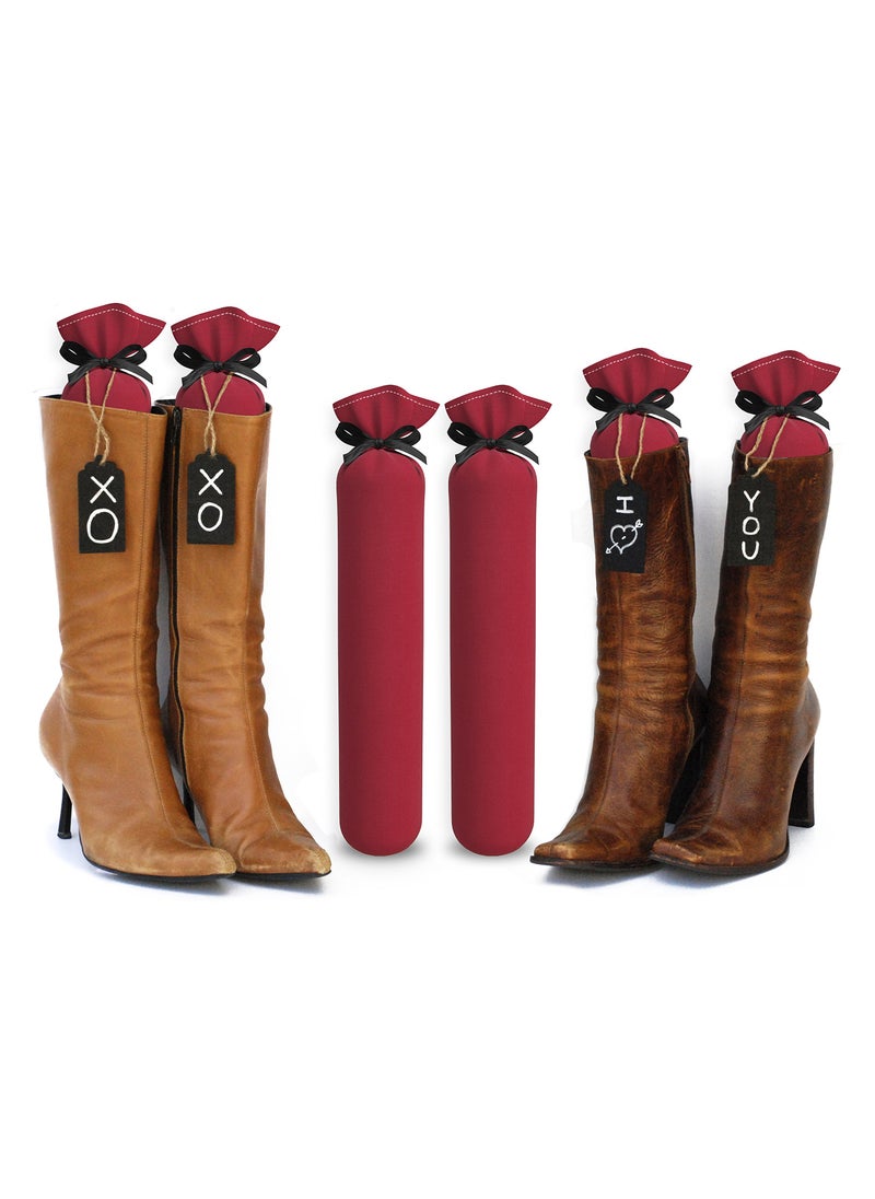 My Boot Trees My Boot Trees  Boot Shaper Stands for Closet Organization  Keeps Them Shaped Properly  Many Patterns to Choose from  1 Pair Red 