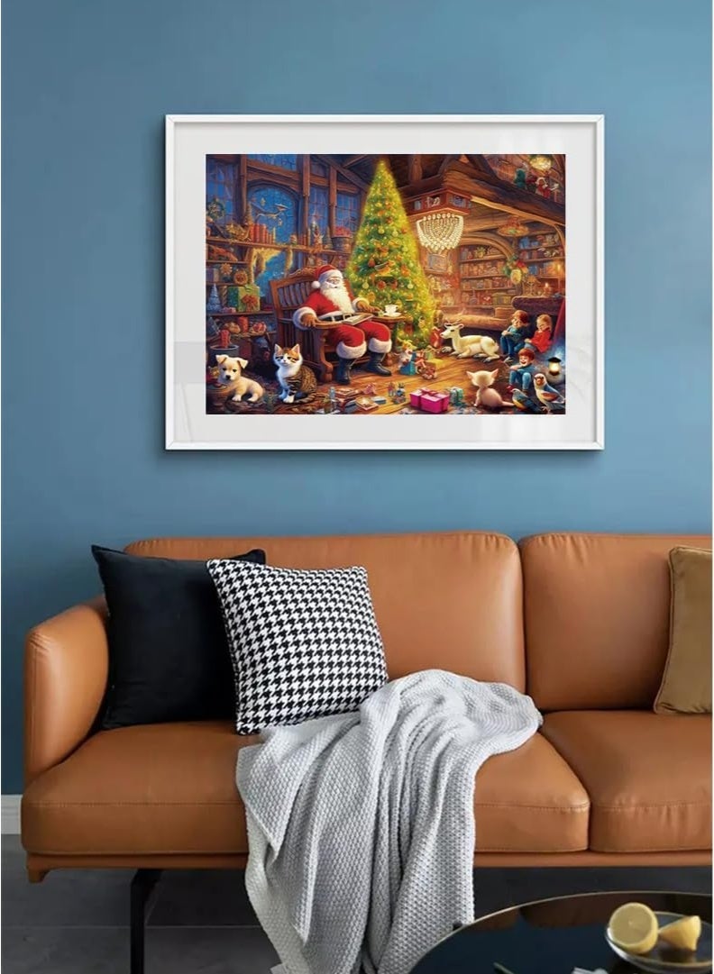 1000 قطعة أحجية | لعبة أحجية عالية الجودة بأسلوب الرسم اليدوي وموضوع الأجواء الاحتفالية - ترفيه عائلي / هدية تذكارية للصداقة - Image 4