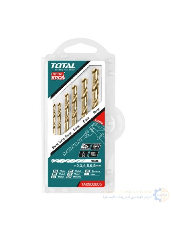 توتال طقم بنط حدادى توتال 6 قطع
