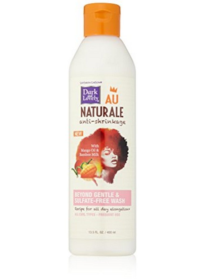 SoftSheen-Carson Dark And Lovely Au Natural Antishrinkage Beyond Gentle And Sulfate Free Wash 13.5 Fluid Ounce - Image 1