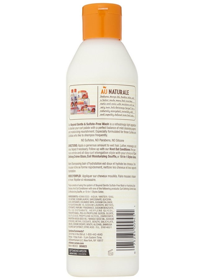 SoftSheen-Carson Dark And Lovely Au Natural Antishrinkage Beyond Gentle And Sulfate Free Wash 13.5 Fluid Ounce - Image 3