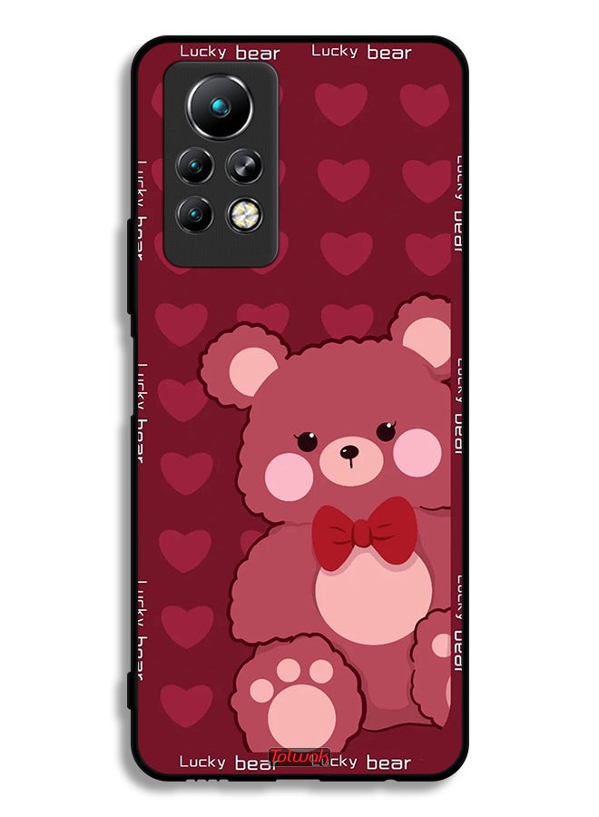 Tolwak Infinix Note 11 Pro Protective Case Cover Lucky Bear - Image 2