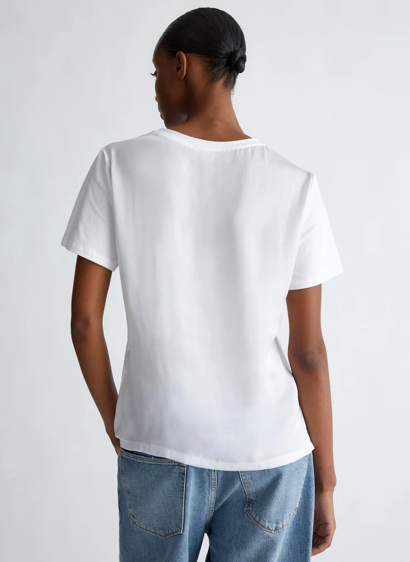 ليو جو تيشيرت بكسرات