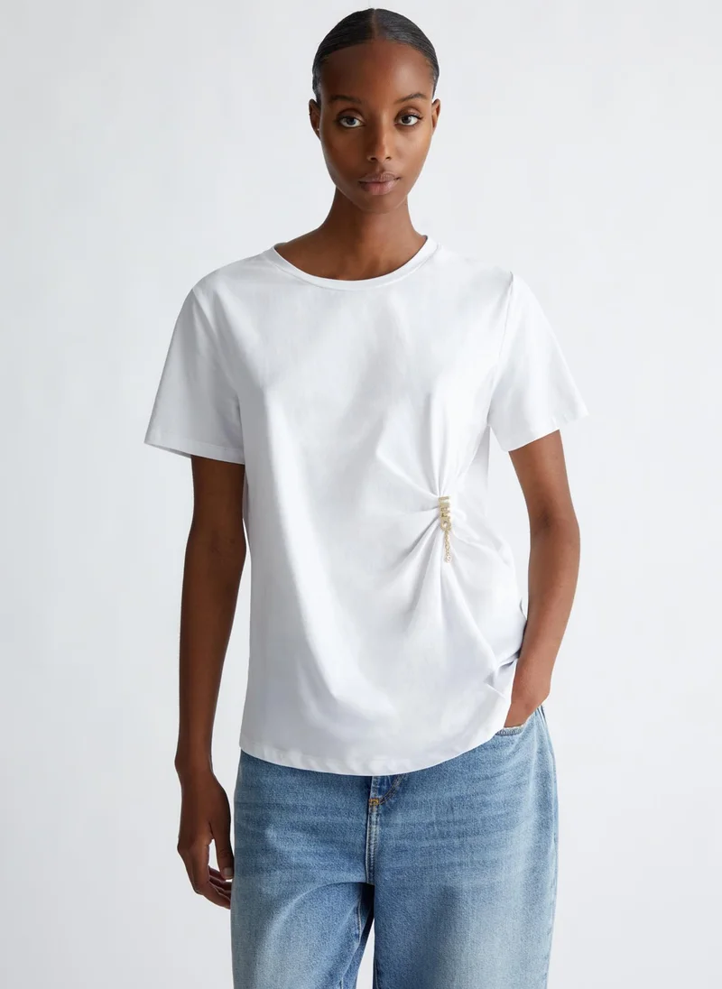 ليو جو تيشيرت بكسرات