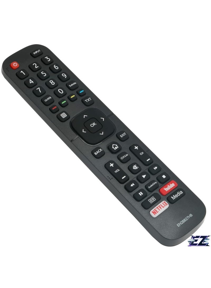 PopZa New Replacement Remote Control Suitable for Hisense TV EN2BB27H EN2BB27HB with battery - Image 2