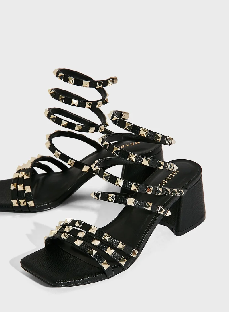 MENBUR Multi Strap High Heel Sandals