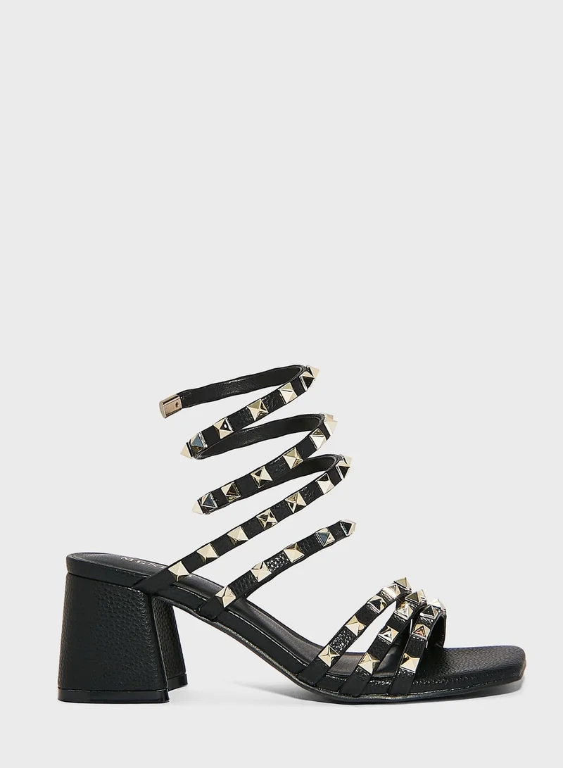 MENBUR Multi Strap High Heel Sandals