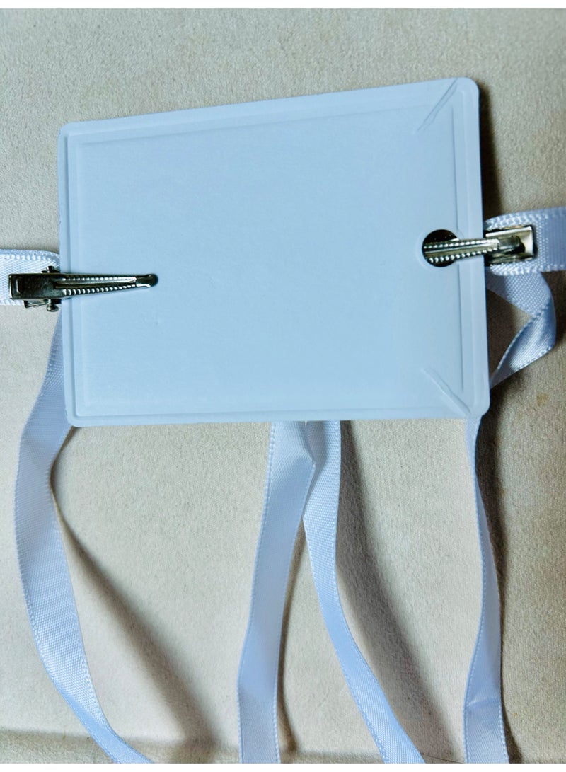 2 Pieces White Long Bowknot Hair Clips for Women Girls, Cute Bows Hair Ribbon Alligator Clips, Charming Hair Accessories for Every Occasion - Image 5