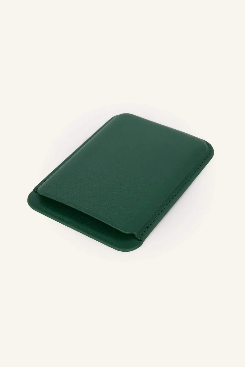 Defacto  Man Faux Leather Business Card Wallet for Men | Best Price UAE