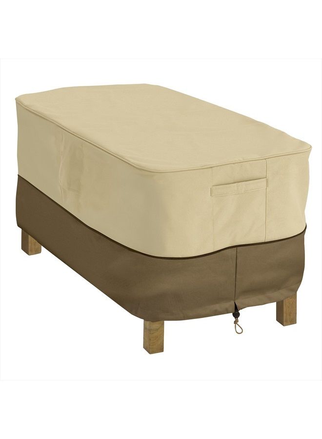 Classic Accessories Veranda Water-Resistant 48 Inch Rectangular Patio Coffee Table Cover, Outdoor Table Cover - Image 1