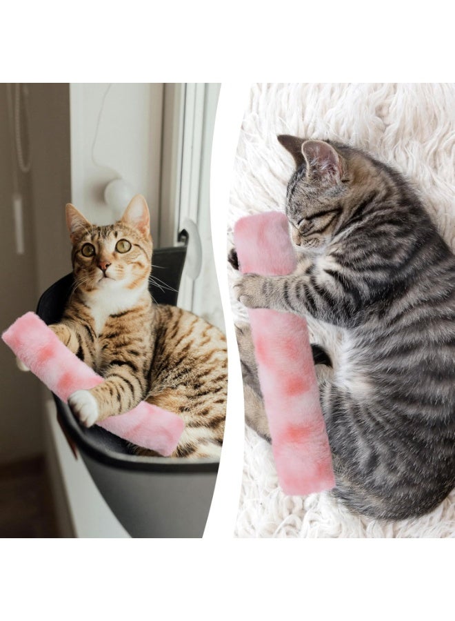 SUNSAR 3 Pcs Interactive Cat Pillows, Soft Catnip Toys for Indoor Cats, Funny Kitten Toys Companion Toys for Cats (Pastel Set) - Image 5