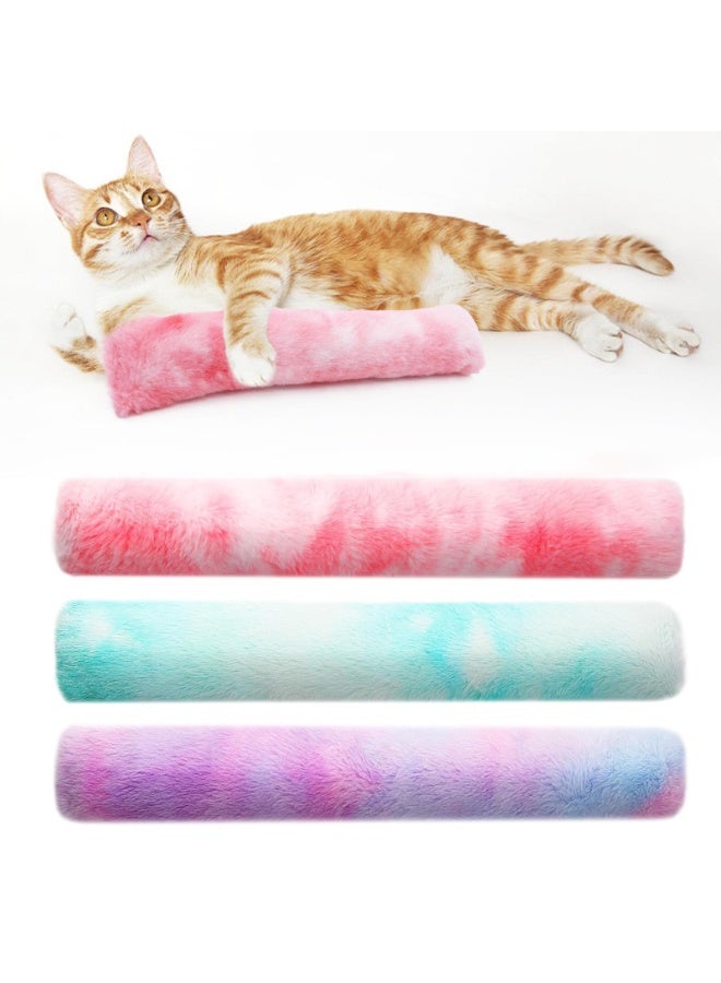 SUNSAR 3 Pcs Interactive Cat Pillows, Soft Catnip Toys for Indoor Cats, Funny Kitten Toys Companion Toys for Cats (Pastel Set) - Image 1