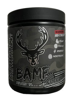 Bucked Up BAMF Pre Workout Freedom 348g 30 Servings 