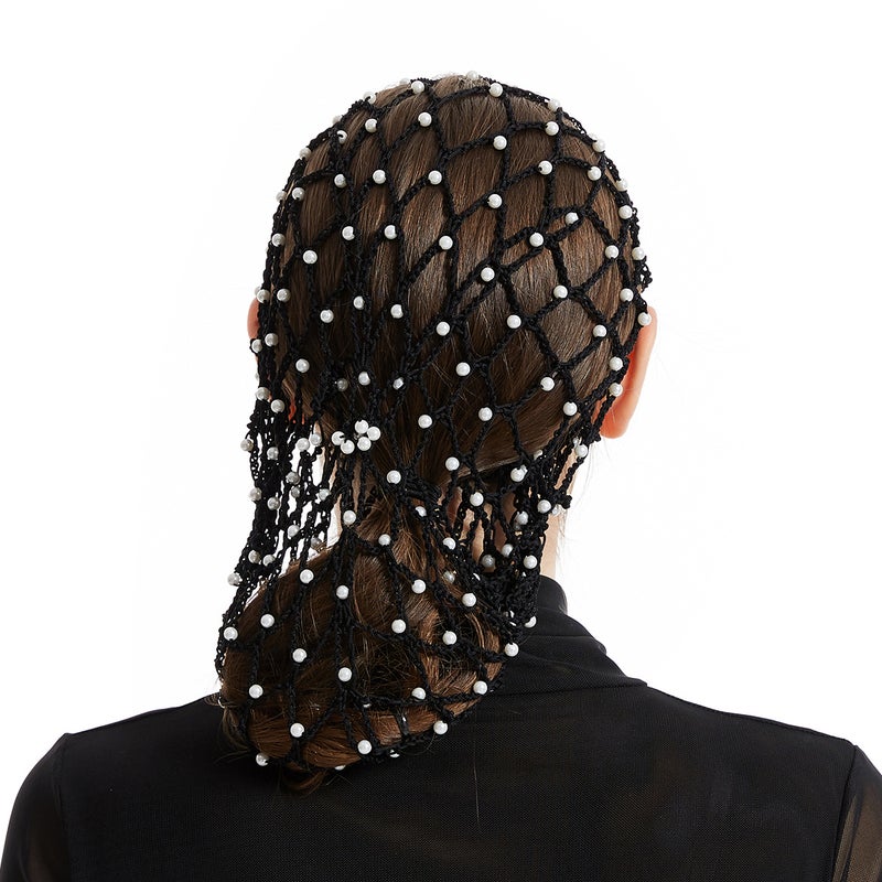 Ladies Handmade Crocheted Faux Silk Pearl Cap Tc311 Sale - Image 5