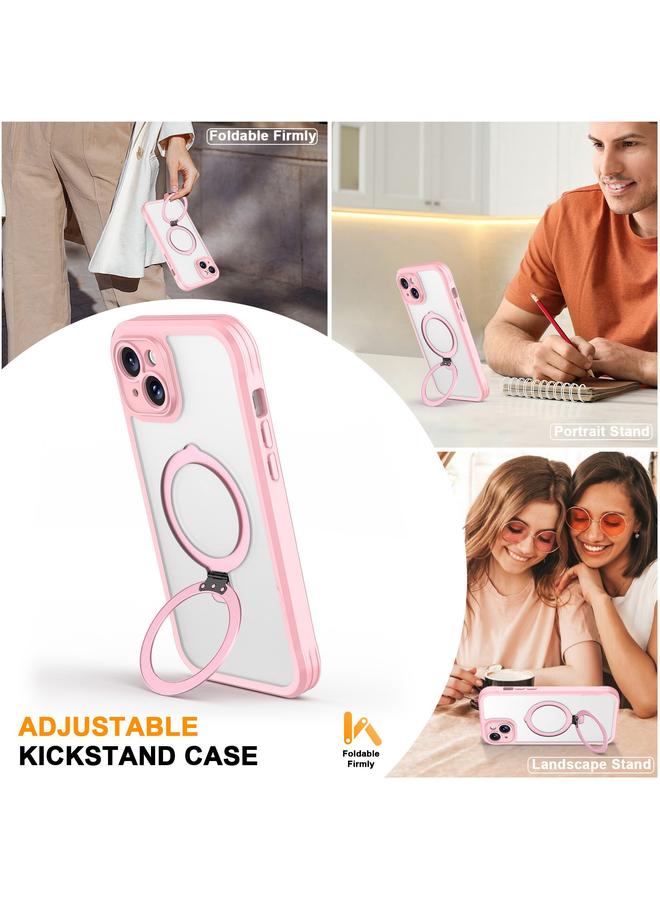 اس-توب جراب لهاتف iPhone 14 / 13 Skin Feel MagSafe Holder 360 جراب كامل للجسم - Image 5