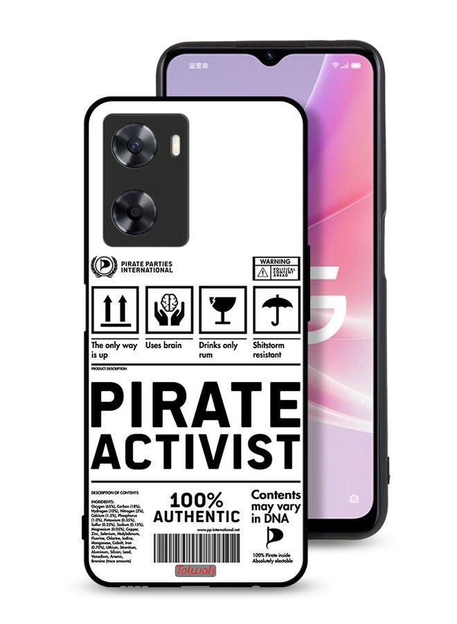Tolwak Oppo A57s Protective Case Cover Private Activist Sticker - Image 1
