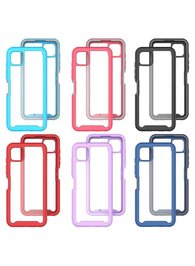 اس-توب جراب لهاتف Motorola Moto G50 5G Starry Sky بلون سادة مقاوم للصدمات من البولي كربونات + جراب هاتف TPU - Image 2