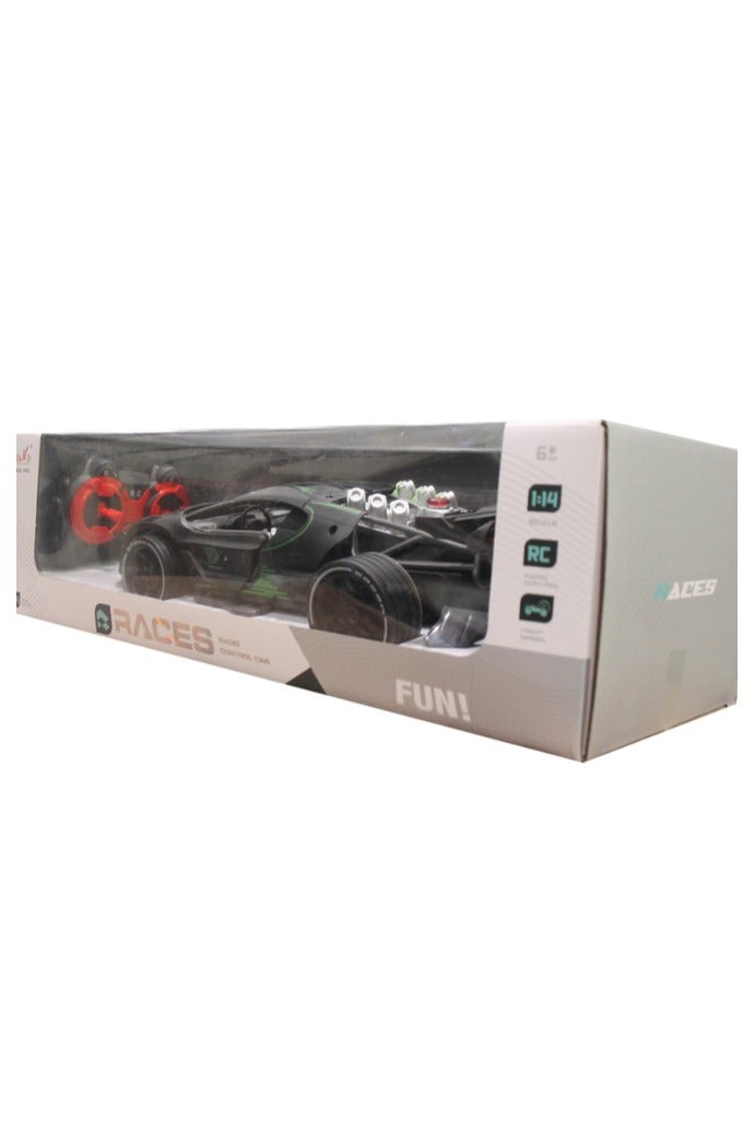 Races R/C Car 1:14 W/Mist Spray & Battery (4CH)10-2372784G - Image 3