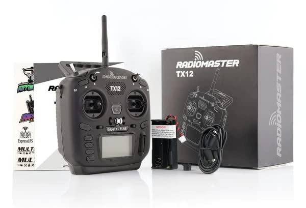 RotorLogic راديو ماستر TX12 MKII 2.4GHz 16 قناة EdgeTX OpenTX جهاز تحكم راديو مدمج وضع 2 (ELRS) - Image 3