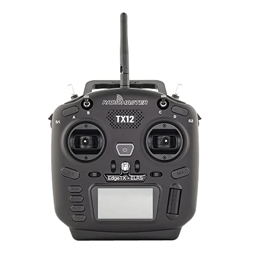 RotorLogic راديو ماستر TX12 MKII 2.4GHz 16 قناة EdgeTX OpenTX جهاز تحكم راديو مدمج وضع 2 (ELRS) - Image 1
