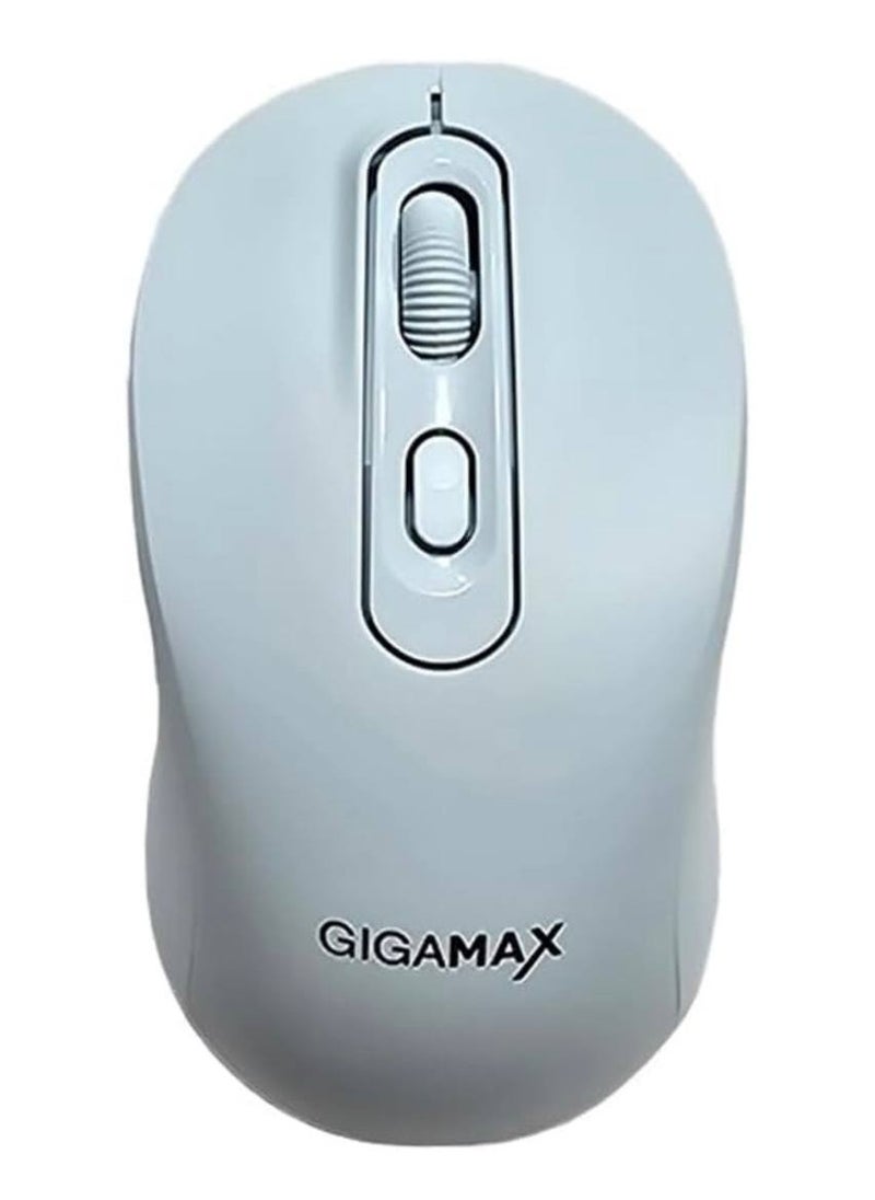 Gigamax Dual Model LED Wireless and Bluetooth Mouse,Rechargeable Silent 2.4G Wireless Computer Mouse with USB Receiver,Ultra Thin  Backlit Cordless Mice for Laptop,Tablet.ipad  - Image 2