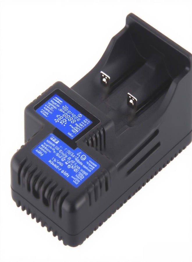 LiitoKala LII-PD2 Smart Battery Charger for 18650 26650 21700 NiMH Lithium Rechargeable Batteries 2 Slots Independent Charging Auto-polarity Detector Charger - Image 1