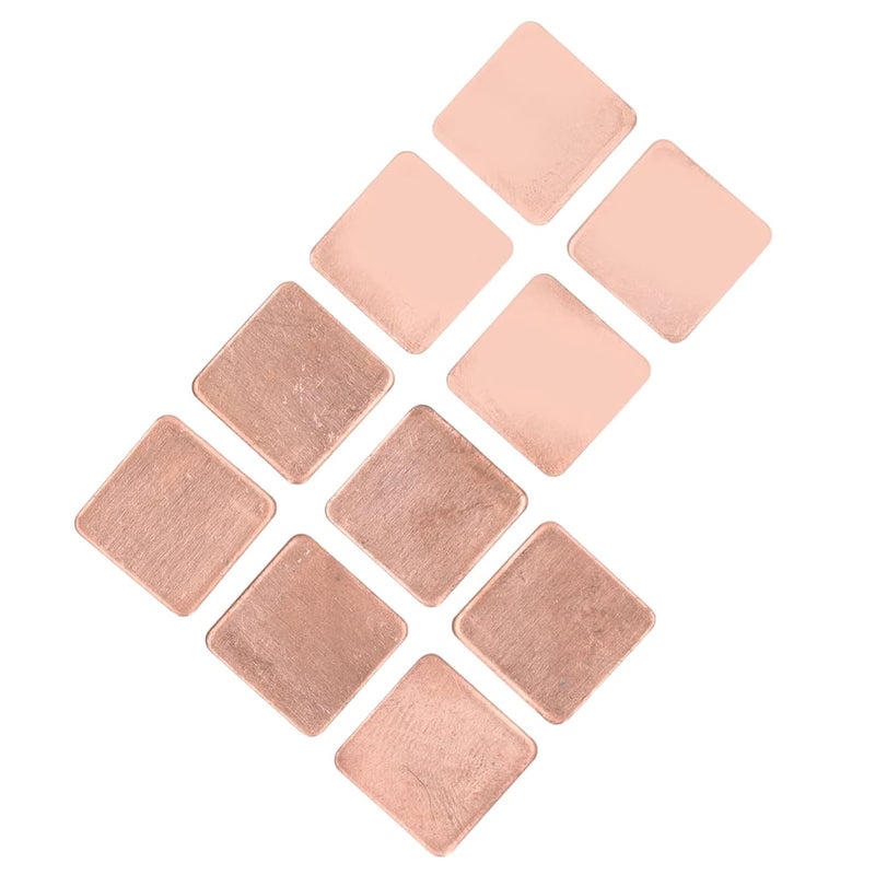 شريحة غطاء التبريد النحاسي 1.0 مم للكمبيوتر المحمول، تبديد حراري سريع، 20 قطعة - Image 4