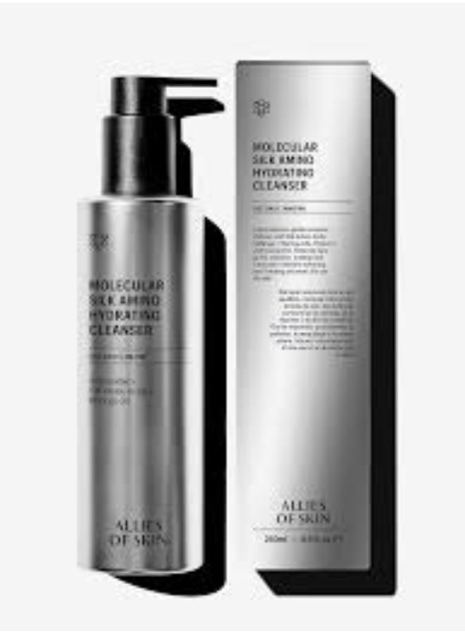Allies Of Skin Molecular Silk Amino Hydrating Cleanser 250ml - Image 2