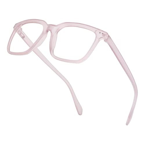 Creature Spectacles Frame Lightweight Specs With Zero Power|Medium (SUN-095-PNK) - Image 4