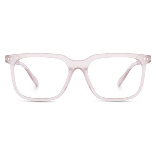 Creature Spectacles Frame Lightweight Specs With Zero Power|Medium (SUN-095-PNK) - Image 3