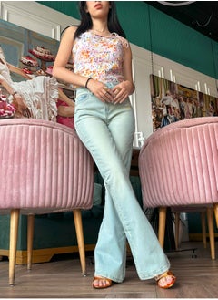 Flared - Light Vintage Iced Blue Jeans. - pzsku/Z93DD161BEDD6B8A4CFC7Z/45/_/1728824394/89bc967d-98c4-4879-a7f4-3bf6ba646eec