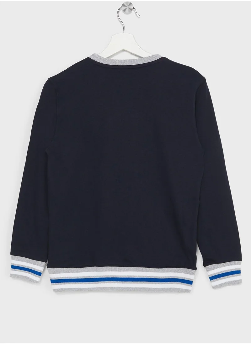 Pinata Boys Logo Printed Sweatshirt