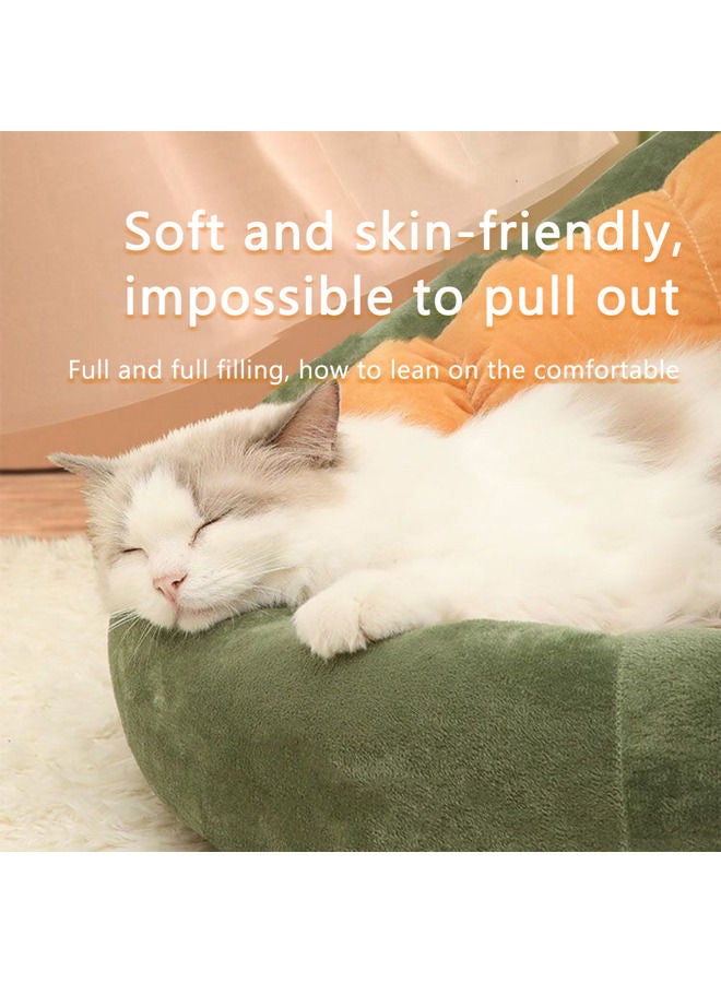 Neostyle Plush Pet Bed,Cute Warm and Comfortable Sofa Pet Kennel,Thickened Non-Slip Soft Pet Bed for Dogs and Cats - Image 3