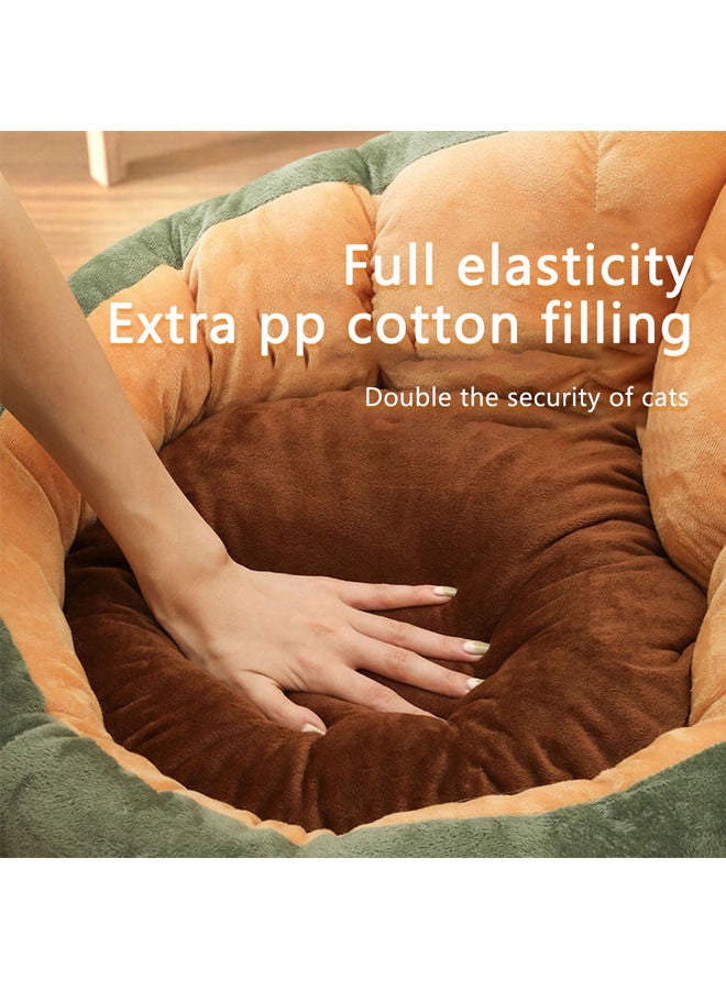 Neostyle Plush Pet Bed,Cute Warm and Comfortable Sofa Pet Kennel,Thickened Non-Slip Soft Pet Bed for Dogs and Cats - Image 5