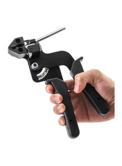 QWORK QWORK Cable Tie Gun, Stainless Steel Zip Tie Tightener Wrap Tool