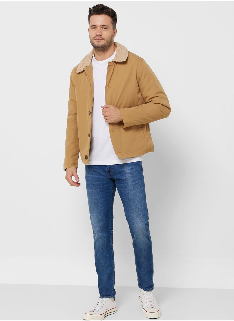 Seventy Five - Sherling  Collar Jacket - Image 1