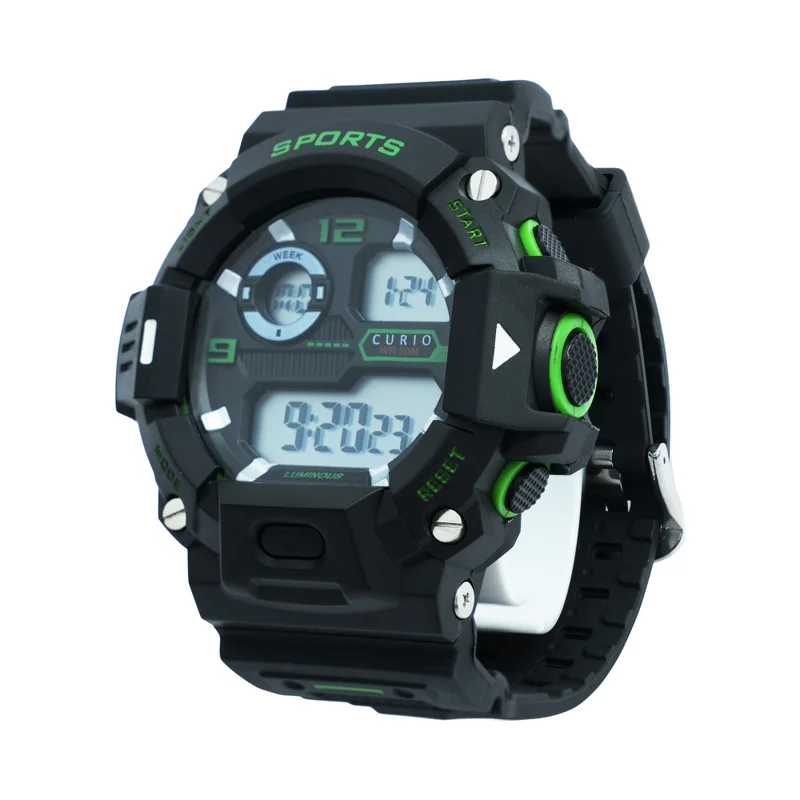 تحف Kids's Plastic Digital Watch CU-2131G-6 - 35 mm